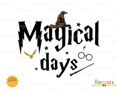 Magical Days - SVG Cut File - FlavoursStore
