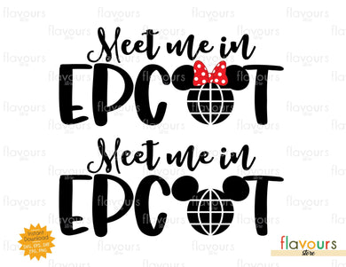 Meet me in Epcot - SVG Cut File - FlavoursStore