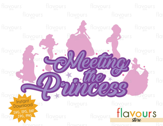 Meeting the Princess - SVG Cut File - FlavoursStore