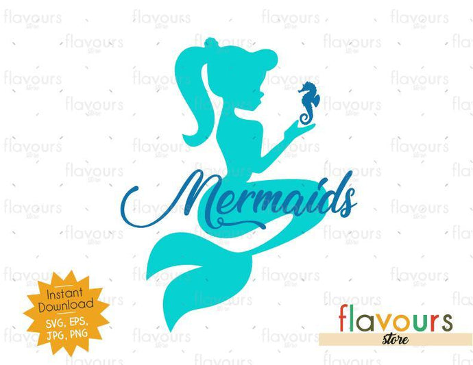 Mermaids - Little Mermaid - SVG Cut File - FlavoursStore