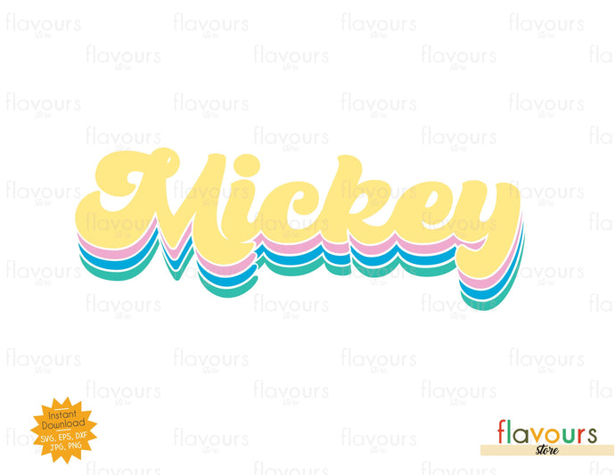 Mickey - SVG Cut File - FlavoursStore