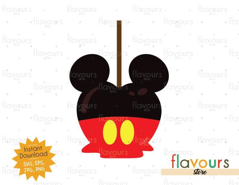 Mickey Caramel Apple - SVG Cut File - FlavoursStore