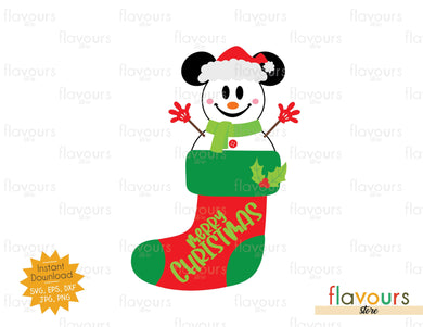 Mickey Stocking - SVG Cut File - FlavoursStore