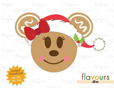 Minnie Gingerbread - SVG Cut File - FlavoursStore