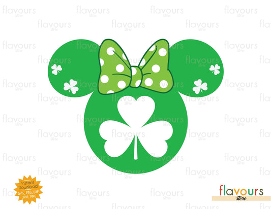 Minnie Clover - SVG Cut File - FlavoursStore