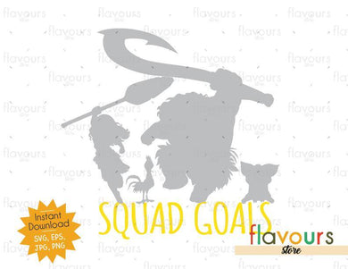 Moana Squad Goals - Moana - Cuttable Design Files - FlavoursStore
