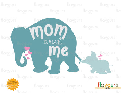 Mom and me, Dumbo, SVG Cut File - FlavoursStore