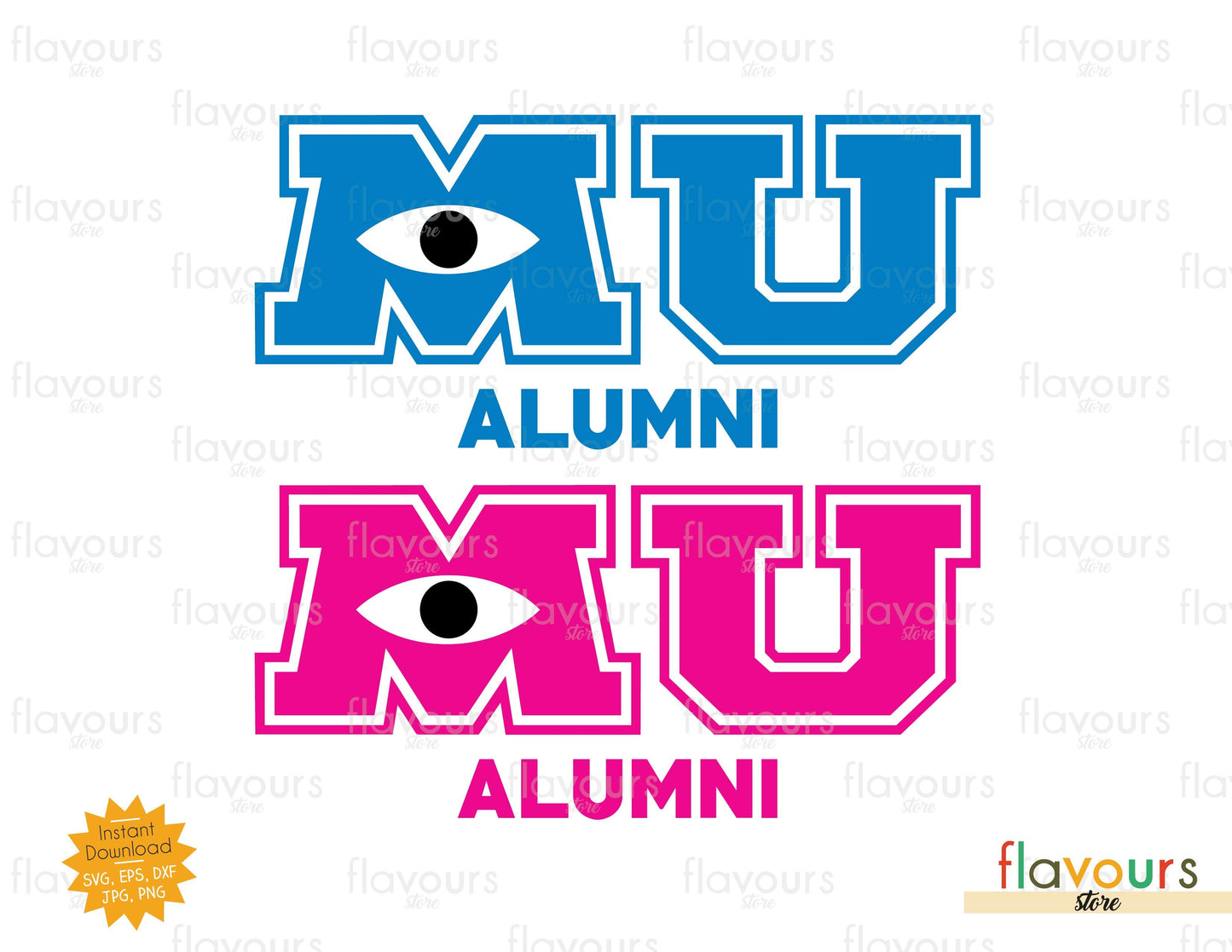 Monsters University Alumni - SVG Cut File - FlavoursStore