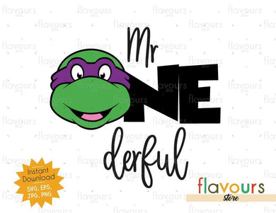 MrOnderful - Donatello - Ninja Turtles - Instant Download - SVG FILES - FlavoursStore