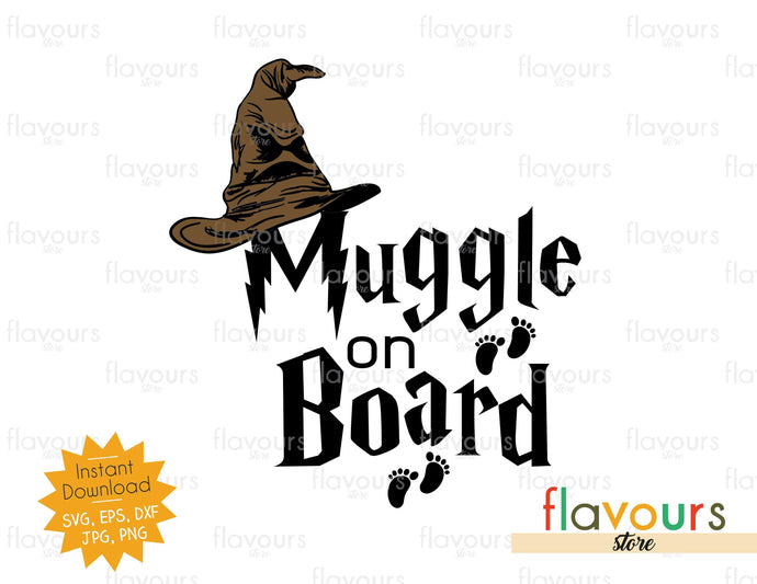 Muggle on Board - SVG Cut File - FlavoursStore