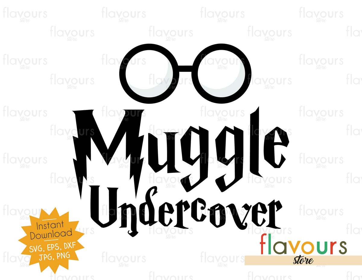 Muggle Undercover - SVG Cut File – FlavoursStore