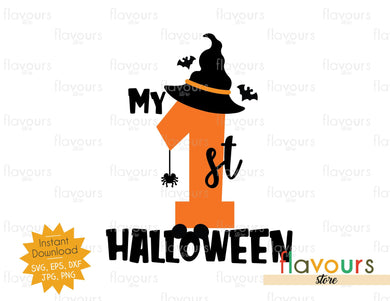 My First Halloween - SVG Cut File - FlavoursStore