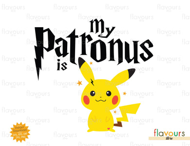 My Patronus is Pikachu - SVG Cut File - FlavoursStore