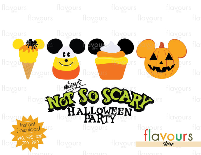 Not So Scary Halloween Party - SVG Cut File - FlavoursStore