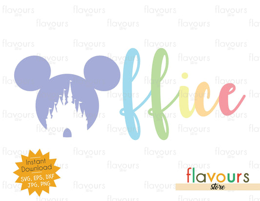 Office - Mickey Ears - SVG Cut File - FlavoursStore