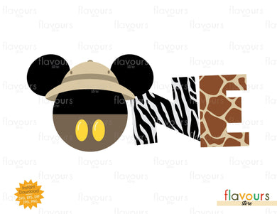 One Mickey Animal Kingdom - SVG Cut File - FlavoursStore