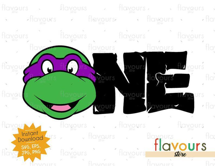 One - Donatello - Ninja Turtles - Instant Download - SVG FILES - FlavoursStore
