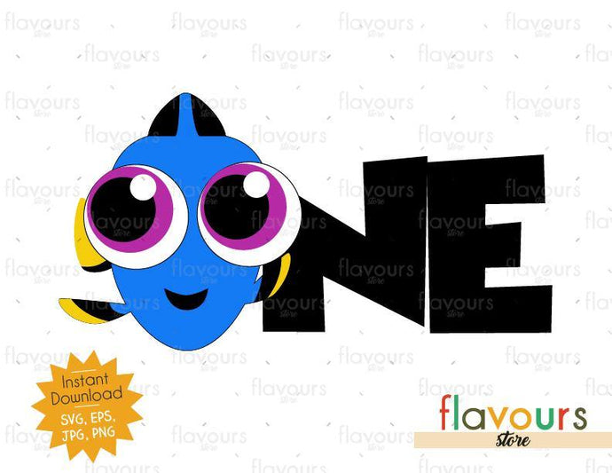 One - Dory - Instant Download - SVG FILES - FlavoursStore