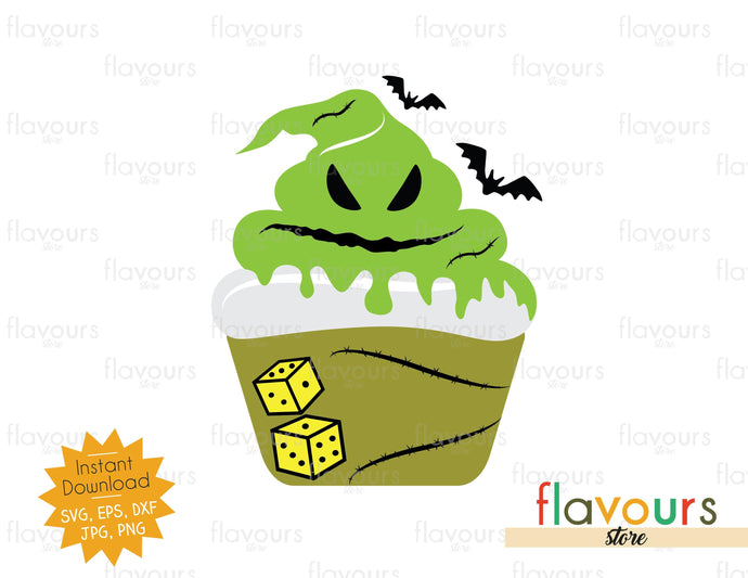Ooige Boogie Cupcake - SVG Cut File - FlavoursStore