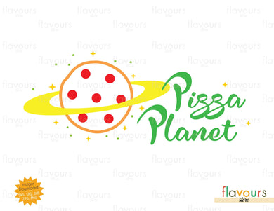 Pizza Planet - Toy Story - SVG Cut File - FlavoursStore