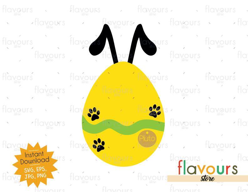 Pluto Easter Egg - SVG Cut File - FlavoursStore