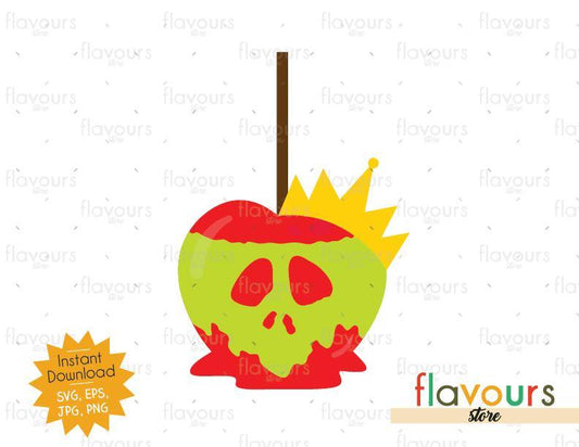 Poison Caramel Apple - Queen of Hearts - SVG Cut File - FlavoursStore