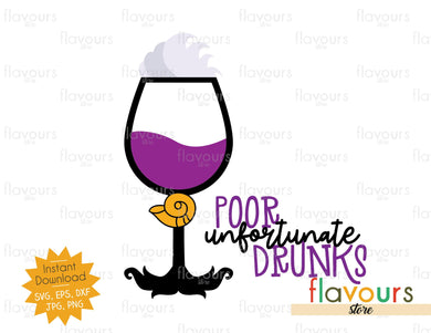 Poor Unfortunate Drunks - SVG Cut Files - FlavoursStore