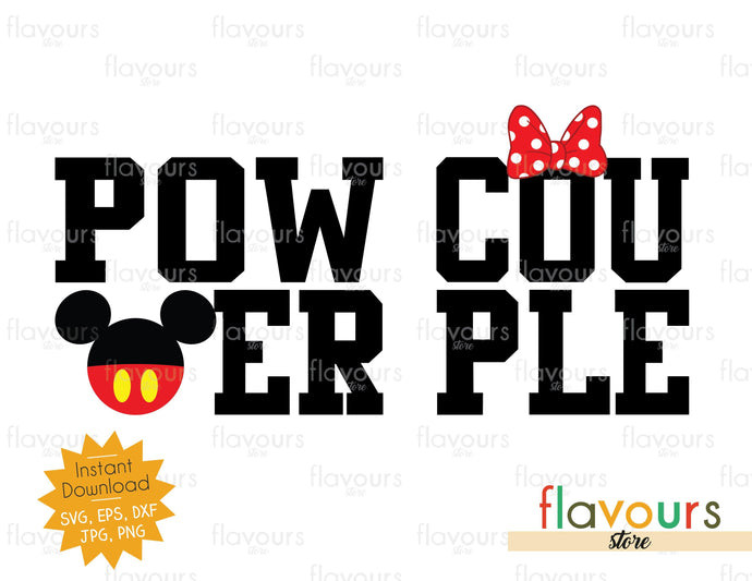 Power Couple - SVG Cut File - FlavoursStore