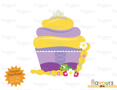 Rapunzel - Disney Princess - SVG Cut File - FlavoursStore