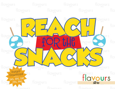 Reach for the Snacks - SVG Cut File - FlavoursStore