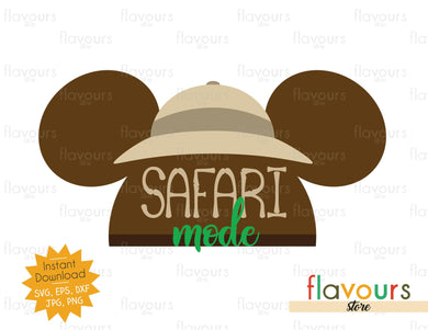 Safari Mode - SVG Cut File - FlavoursStore