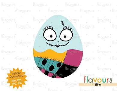 Sally Easter Egg - SVG Cut File - FlavoursStore