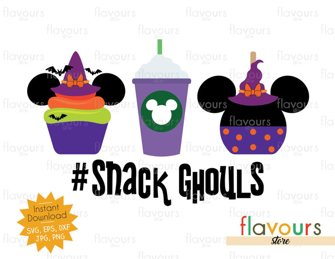 Minnie Snack Ghouls - SVG Cut File - FlavoursStore