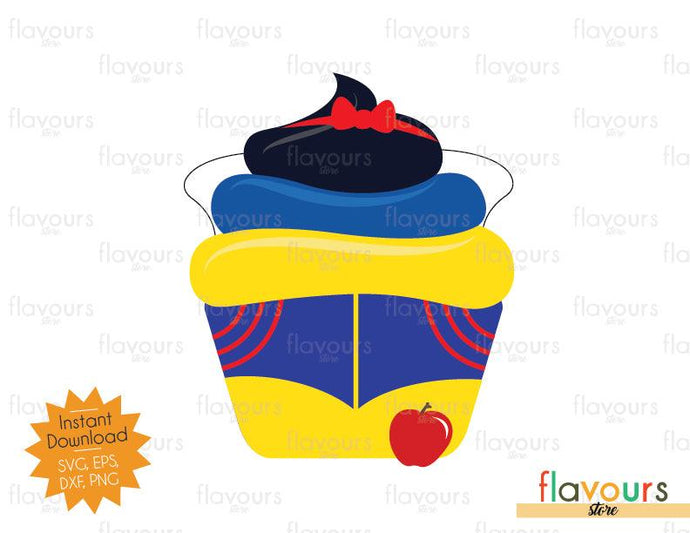 Snow White - Disney Princess - SVG Cut File - FlavoursStore