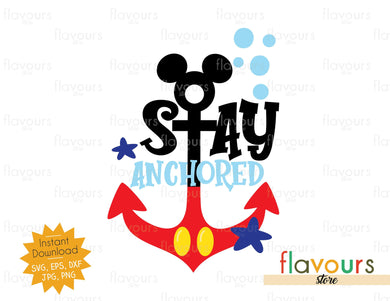 Stay Anchored - SVG Cut File - FlavoursStore