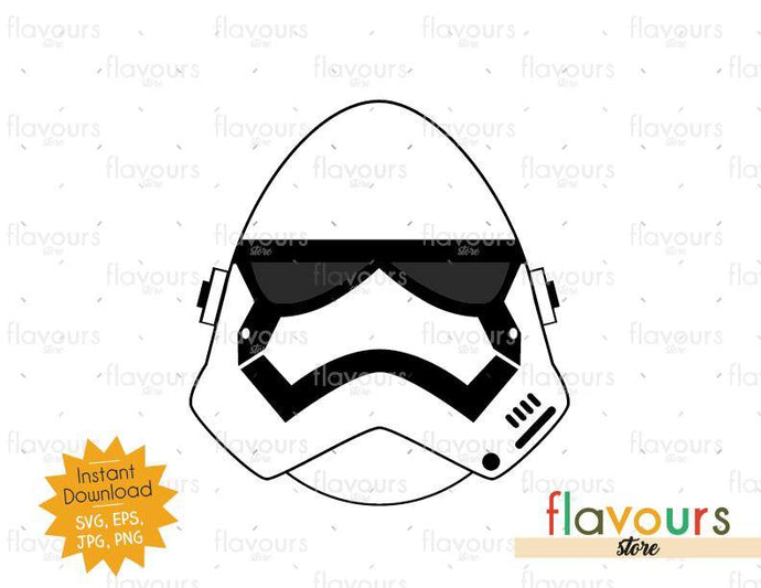 Stormtrooper Easter Egg - SVG Cut File - FlavoursStore