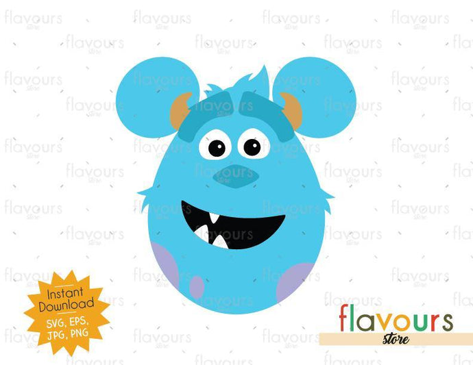 Sulley Easter Egg - SVG Cut File - FlavoursStore
