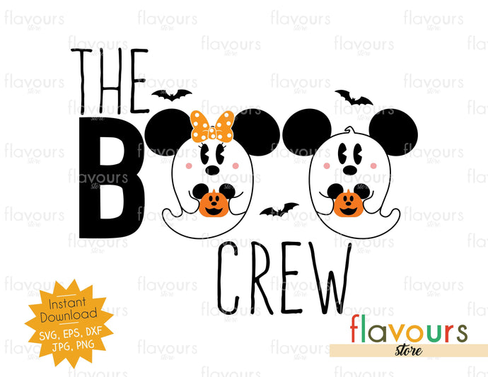 The Boo Crew - SVG Cut File - FlavoursStore