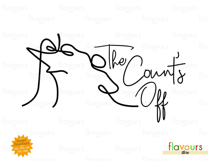 The Count's Off - Terry - SVG Cut File - FlavoursStore
