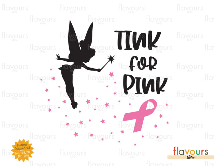 Tink for Pink - SVG Cut File - FlavoursStore