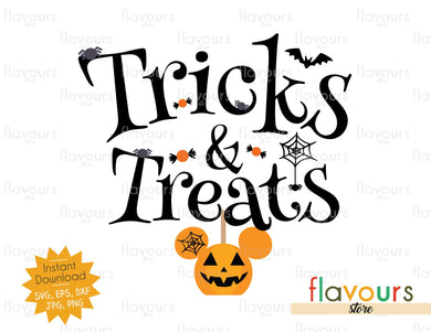 Tricks And Treats - SVG Cut File - FlavoursStore