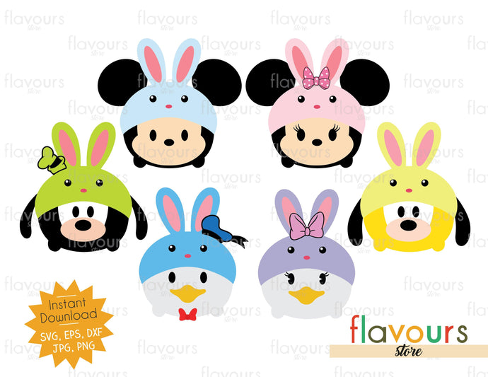 Tsum Tsum Easter - Disney Club - Instant Download - SVG Cut File - FlavoursStore