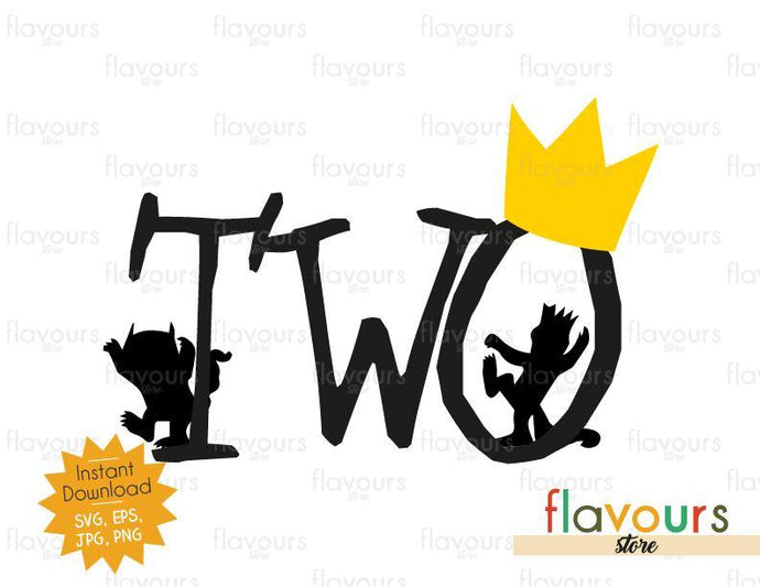 Two - Wild Thing - Cuttable Design Files - FlavoursStore