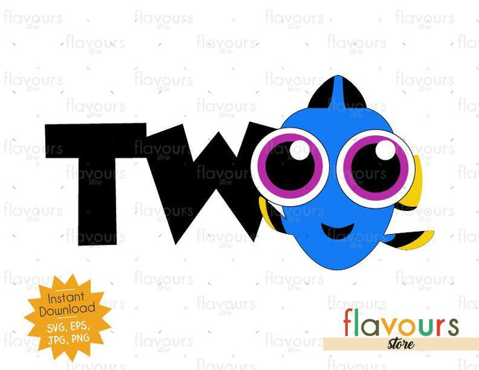 Two - Dory - Instant Download - SVG FILES - FlavoursStore
