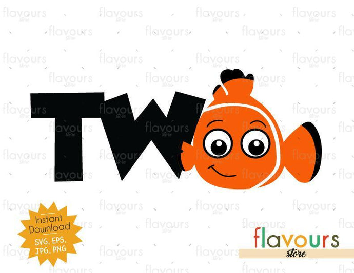 Two - Nemo - Instant Download - SVG FILES - FlavoursStore