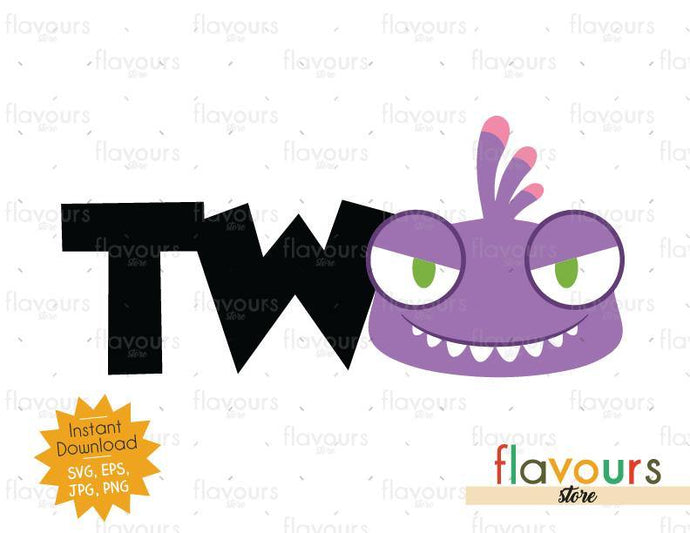 Two - Randall Monsters Inc - Instant Download - SVG FILES - FlavoursStore