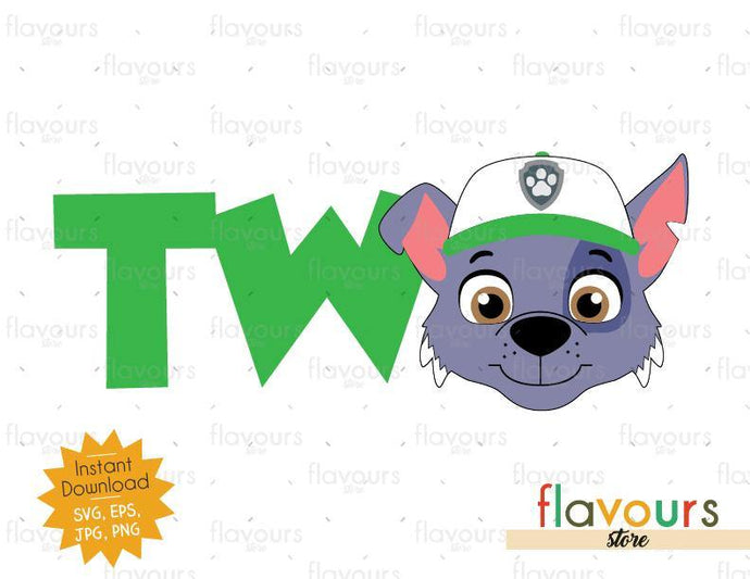 Two - Rocky - Paw Patrol - Instant Download - SVG FILES - FlavoursStore