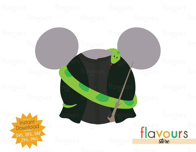 Voldemort Ears - SVG Cut File - FlavoursStore