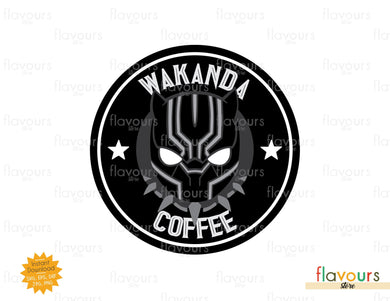 Wakanda Coffee - SVG Cut File - FlavoursStore