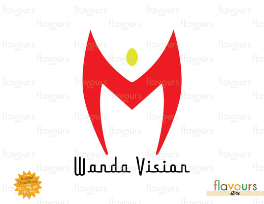 Wandavision Head Piece Mind Stone - SVG Cut File - FlavoursStore